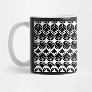 Abstract pattern - black and white. Mug